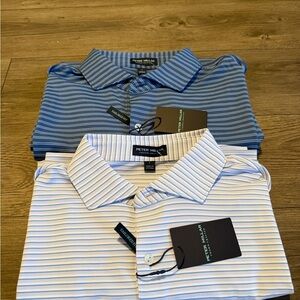 ❗️BUNDLE SALE❗️Peter Millar Men's Striped Polo Shirt